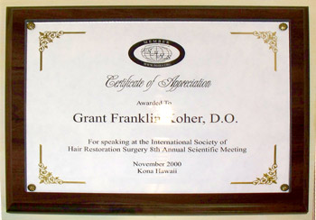 Certificate Plaque