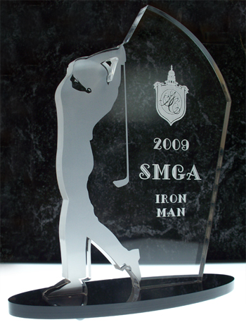 Acrylic Golfing Award
