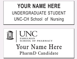 The Source for UNC Namebadges