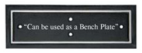 Bench Plate